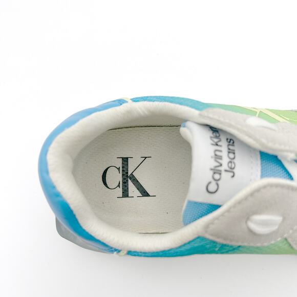 NWOT CALVIN KLEIN Women's Lace-Up Magalee Sneaker (Blue Crush 420 | Size 7M) - Picture 9 of 11